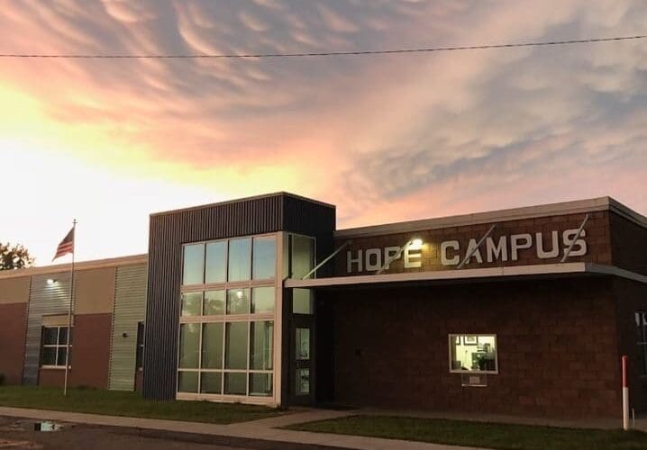 Hope Campus Exterior Hope Campus at sunset, Fort Smith, AR